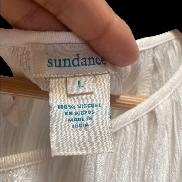 Sundance Whispered Breezes Top; Size L (12-14) - Picture 3 of 6